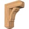 Ekena Millwork Merced Craftsman Smooth Bracket w/ Offset Brace, Western Red Cedar, 7 1/2"W x 20"D x 24"H BKT0806X20X24MRC04SWR - alternate 1
